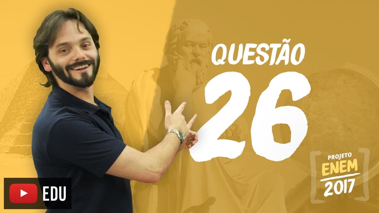 Thumbnail: Enem 2016 - Ciências Humanas | Questão 26 (Caderno Branco)