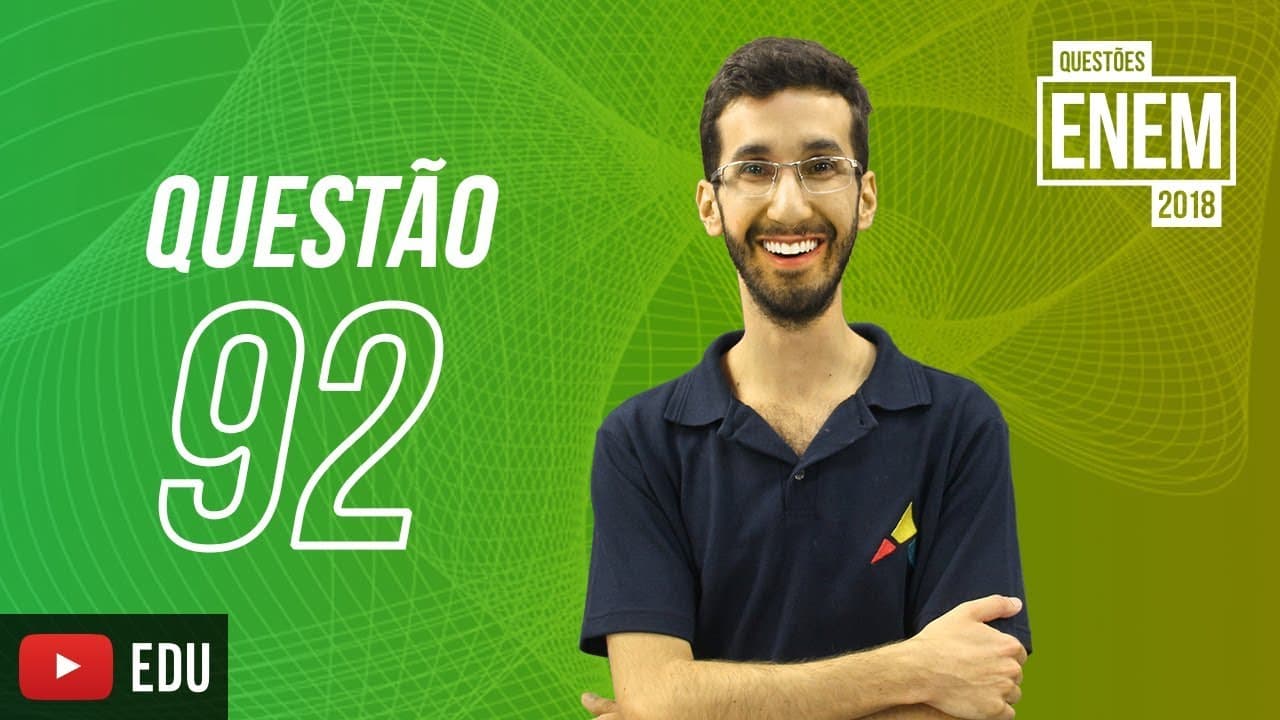 Thumbnail: Enem 2018 | Indução eletromagnética | Questão 92 (caderno amarelo)