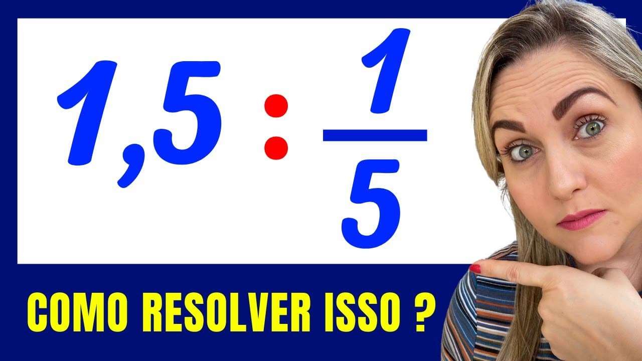 Thumbnail: 🤯VOCÊ CONSEGUE RESOLVER ESSA DIVISÃO?? Matemática básica todo dia.📚🚀