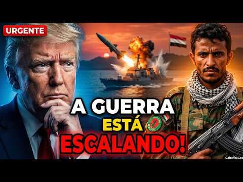 Thumbnail da aula: Houthis (Iêmen) entra na GUERRA contra ISRAEL e EUA ajudando o IRÃ