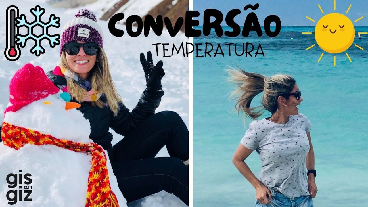 Thumbnail: GRAUS CELSIUS E FAHRENHEIT - CONVERSÃO DE TEMPERATURA  #07
