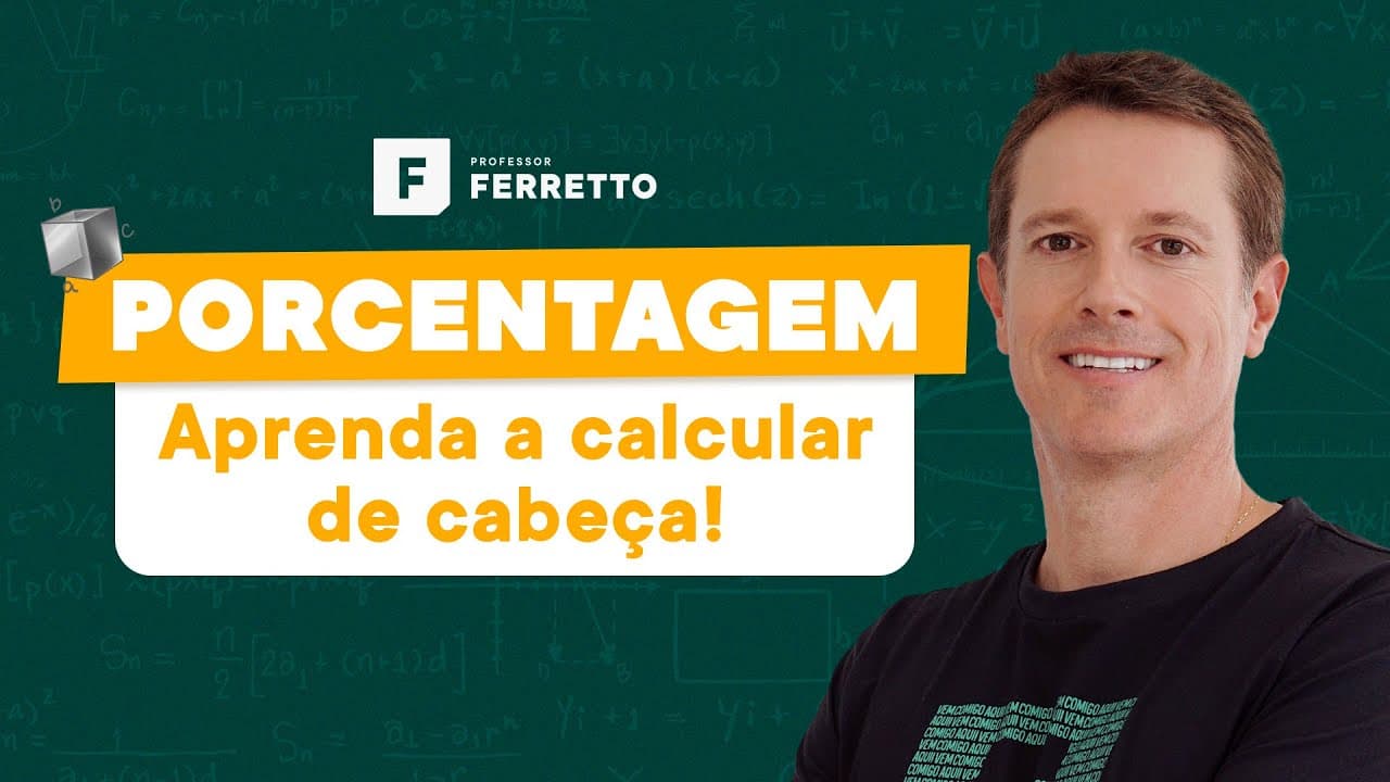 Thumbnail: Porcentagem - Dica rápida para calcular de cabeça!