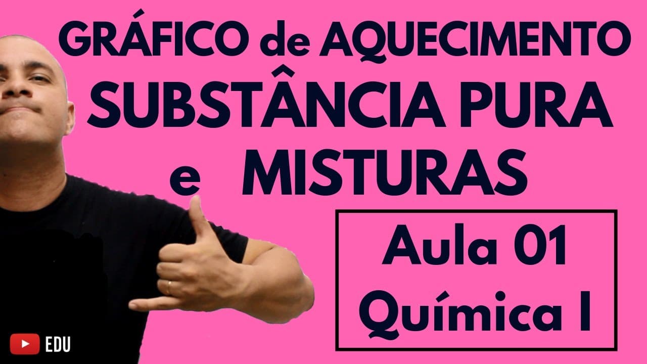 Thumbnail: SUBSTÂNCIAS Simples e Compostas, GRÁFICOS de Aquecimento, Tipos de MISTURAS | Aula 02 (Química I)