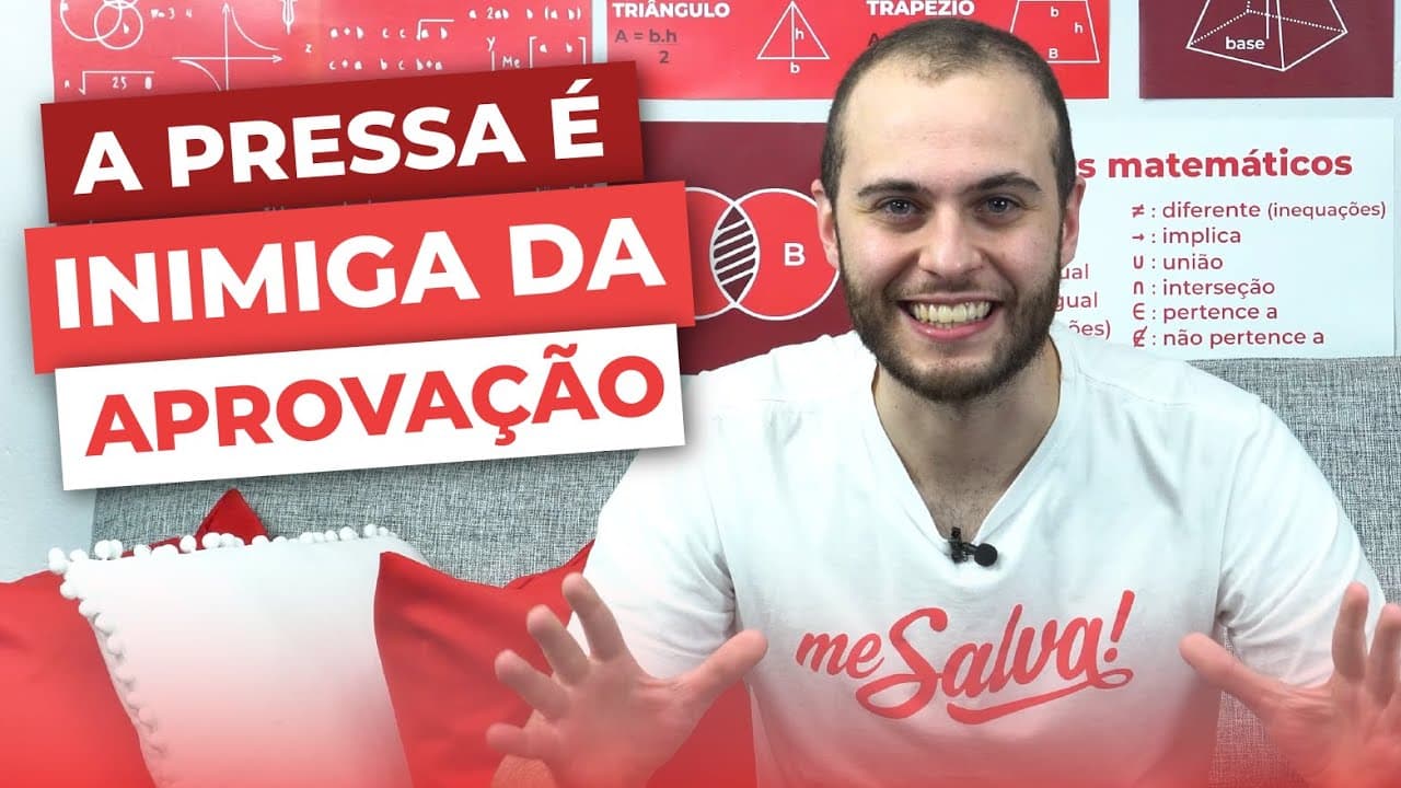 Thumbnail: Questões Rápidas de MATEMÁTICA | Com Esse Macete Eu Não Caio | É MEME OU AULA? | Me Salva! ENEM