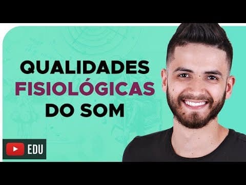 Thumbnail da aula: QUALIDADES FISIOLÓGICAS DO SOM - DICA ENEM - Prof. Thales
