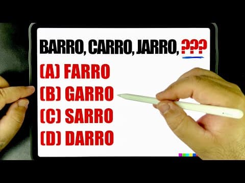 Thumbnail da aula: 🔥 SEQUÊNCIA LÓGICA: Você consegue deduzir o PRÓXIMO TERMO? 😱 Como está seu RACIOCÍNIO LÓGICO?