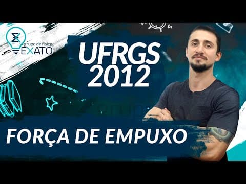Thumbnail da aula: RESOLVIDA - (UFRGS – 2012) Uma pedra encontra-se completamente submersa e em repouso no fundo de ...