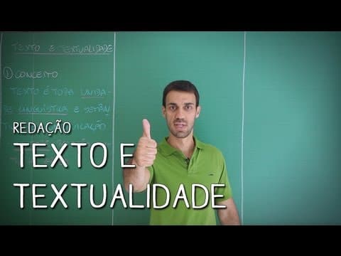 Thumbnail da aula: Introdução ao conceito de Linguística - Redação | Descomplica