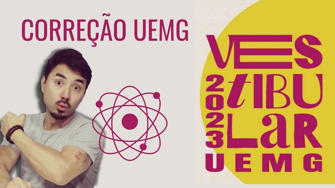 Thumbnail: Correção UEMG 2023 | Química