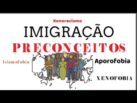 Thumbnail da aula: IMIGRAÇÕES E PRECONCEITOS