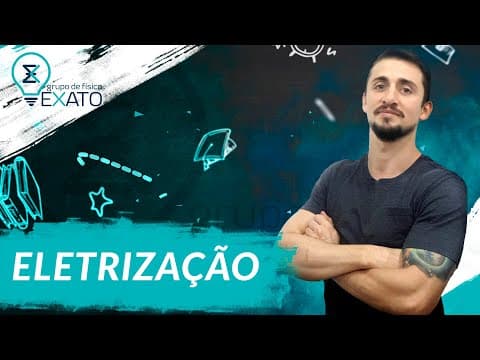 Thumbnail da aula: RESOLVIDA - (UFMG - 2005) Em uma aula, o Prof. Antônio apresenta uma montagem com dois anéis depen..
