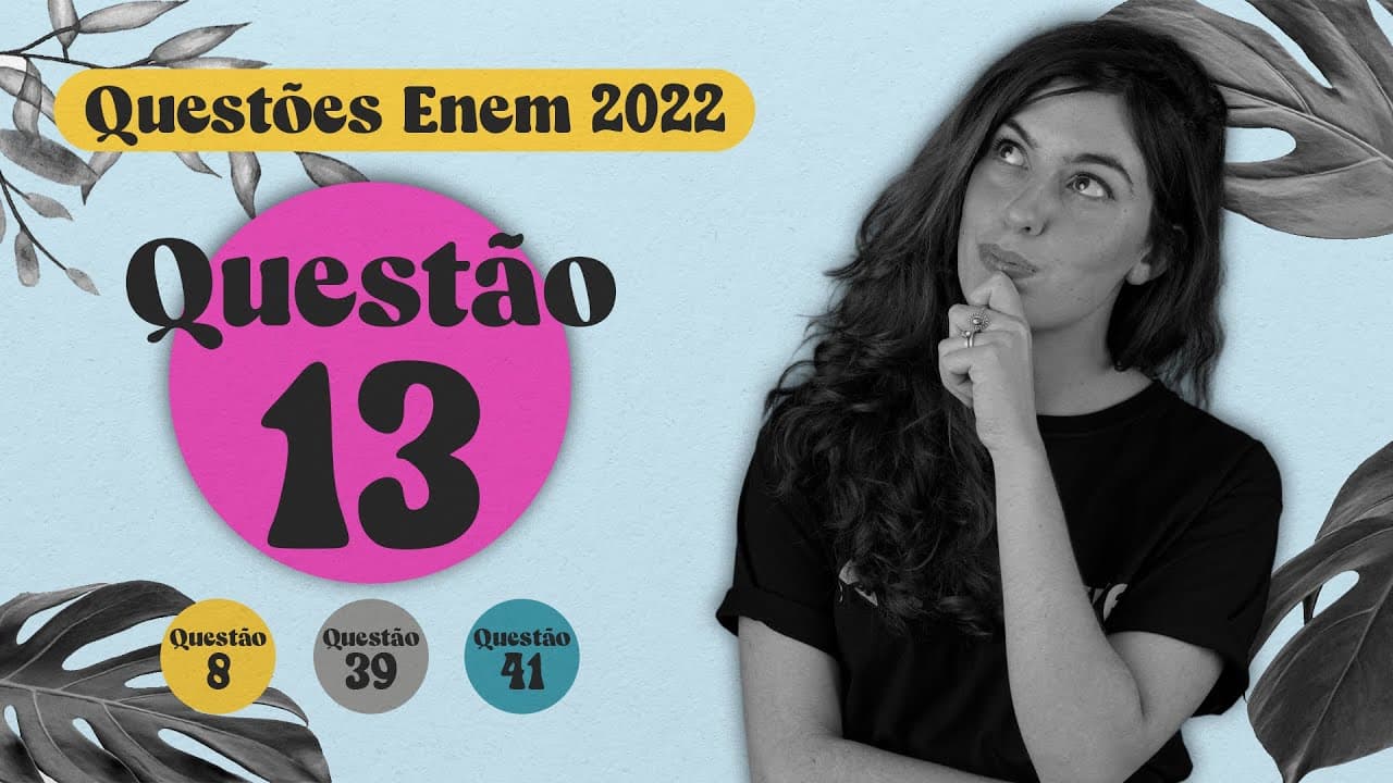 Thumbnail: ENEM 2022 | Reações coletivas | Questão 13