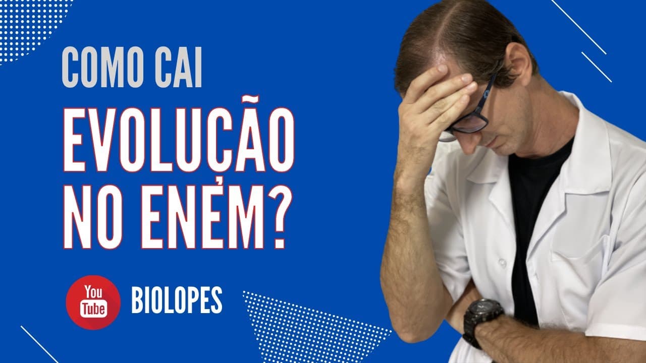 Thumbnail: ENEM (2020) - Uma população (momento A) sofre isolamento em duas subpopulações (momento B) por um...