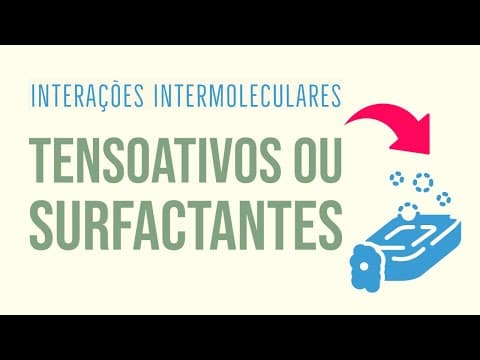 Thumbnail da aula: SURFACTANTES e TENSOATIVOS - Aprenda o que são e para que servem