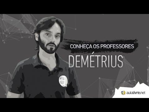 Thumbnail da aula: Conheça os Professores #06 - Demétrius Ávila - Sociologia - Direitos Humanos