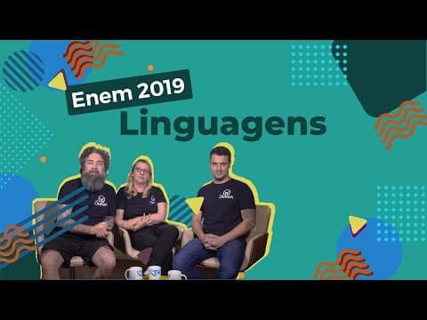 Thumbnail da aula: Como estudar Linguagens para o Enem 2019 - Brasil Escola