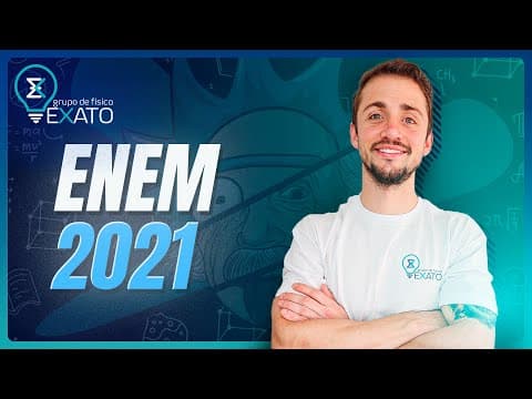 Thumbnail da aula: RESOLVIDA - (ENEM - 2021) Um garoto precisa montar um circuito que acenda três lâmpadas de cores ...