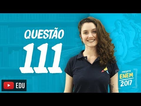 Thumbnail da aula: Enem 2016 - Linguagens | Questão 111 (Caderno Rosa)