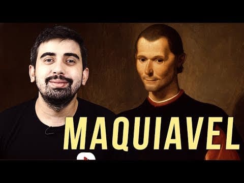 Thumbnail da aula: MAQUIAVEL | Prof. Leandro Vieira