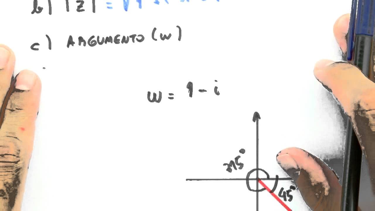 Thumbnail: Me Salva! CPX08 - Exercícios envolvendo números complexos 1