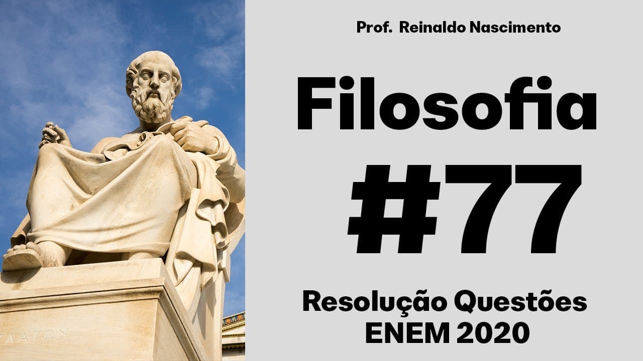 Thumbnail: ENEM 2020 - Vemos que toda cidade é uma espécie de comunidade, e toda comunidade se forma.