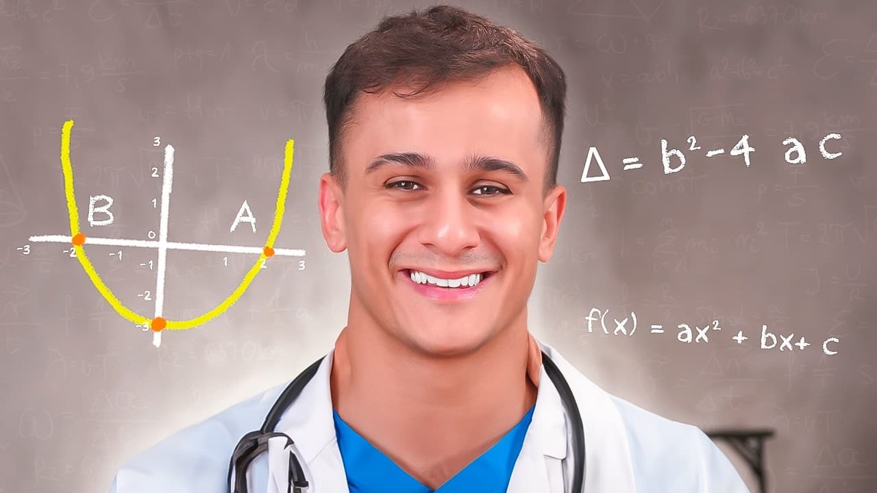 Thumbnail: Aprenda FUNÇÃO DO SEGUNDO GRAU de uma vez por todas (aula super didática)