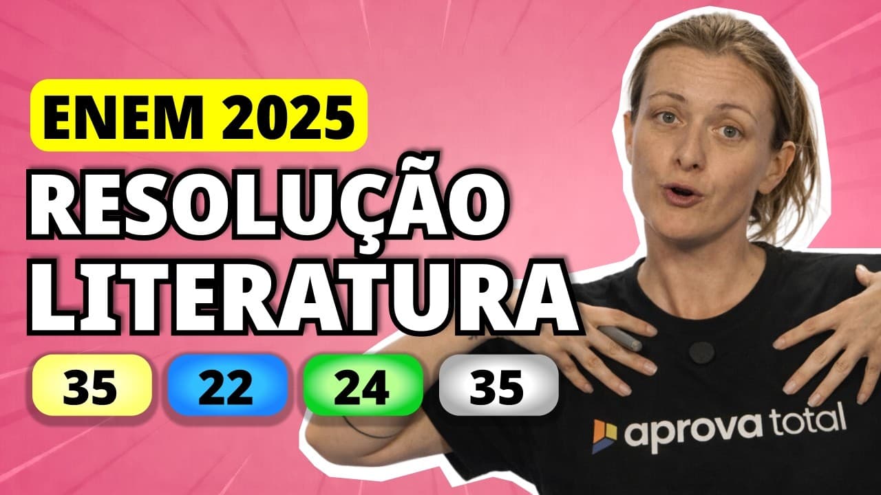 Thumbnail: ENEM 2025 Linguagens – Questão 35 | A Ilha do Ferro, situada a 18 km do município de Pão de Açúcar