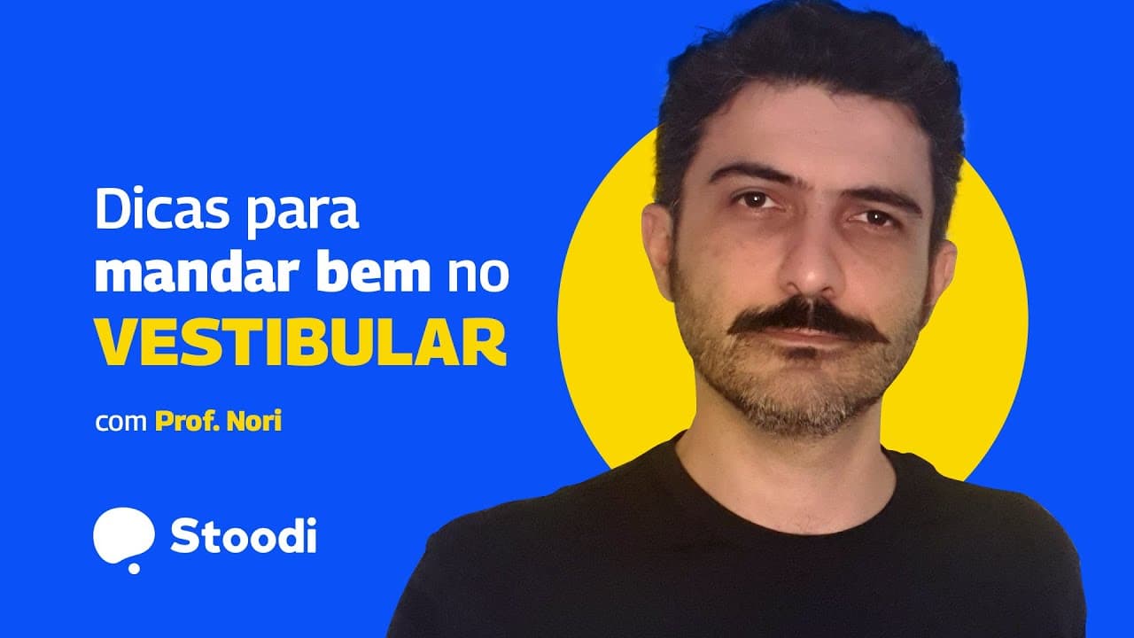 Thumbnail: 10 dicas do Prof. Nori para se dar bem no Enem e no vestibular