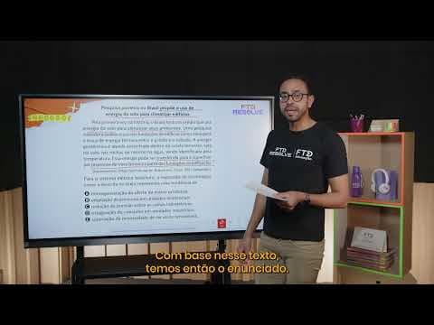 Thumbnail da aula: Enem 2025  - Pesquisa pioneira no Brasil propõe o uso de energia