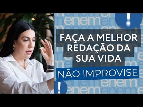 Thumbnail da aula: NÃO FIQUE NERVOSO! PASSO A PASSO PARA O DIA DO ENEM