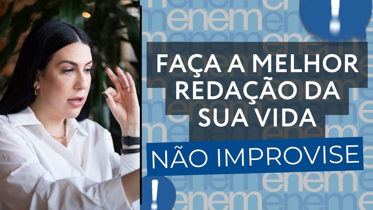 Thumbnail: NÃO FIQUE NERVOSO! PASSO A PASSO PARA O DIA DO ENEM