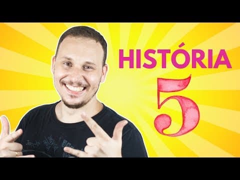 Thumbnail da aula: 5 TEMAS DE HISTÓRIA MAIS COBRADOS NO ENEM.