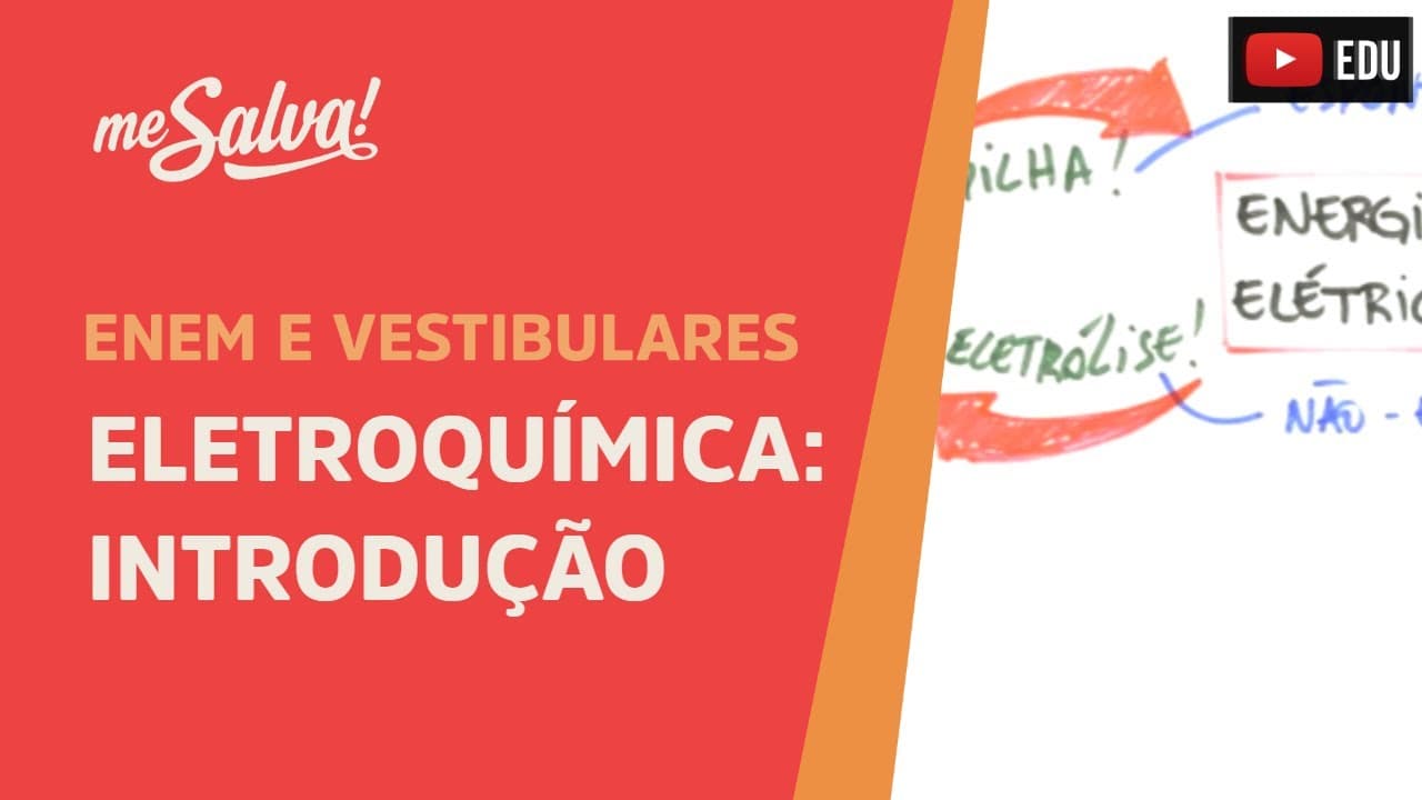 Thumbnail: Me Salva! ELQ01 - Eletroquímica - Introdução a Eletroquímica