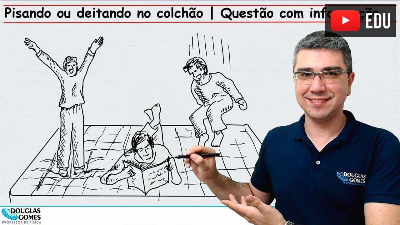 Thumbnail: Física da deformação do colchão | Questão com revisão
