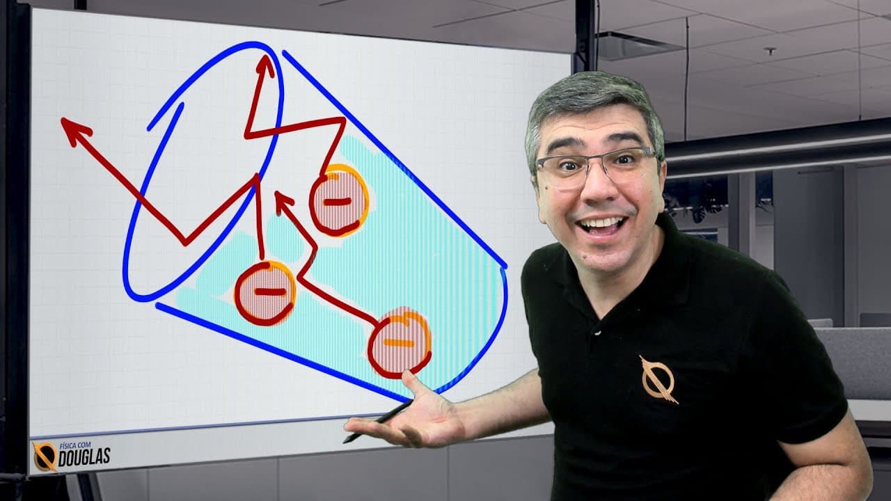 Thumbnail: CORRENTE ELÉTRICA: TEORIA E EXERCÍCIO