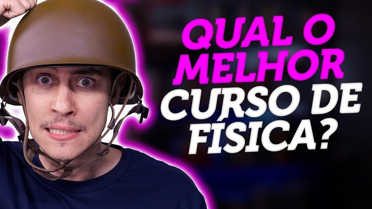 Thumbnail: O MELHOR caminho para APRENDER FÍSICA do ZERO | Lições de Física