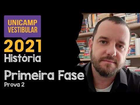 Thumbnail da aula: Resolução: Unicamp 2021 História (Biológicas e Saúde)