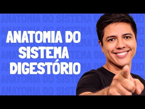 Thumbnail da aula: Anatomia do Sistema Digestório - Prof. Kennedy Ramos