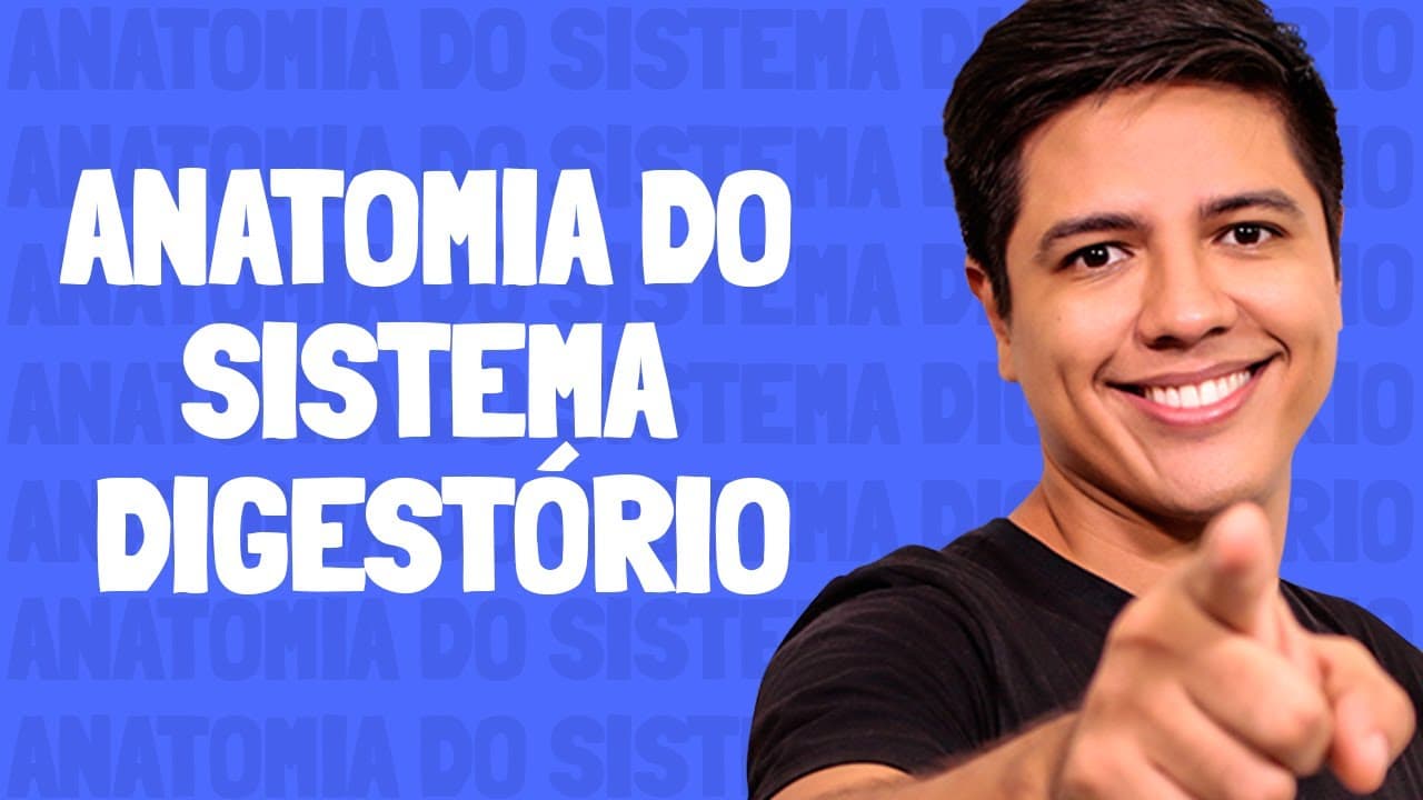 Thumbnail: Anatomia do Sistema Digestório - Prof. Kennedy Ramos
