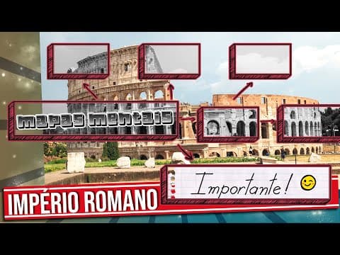 Thumbnail da aula: O IMPÉRIO ROMANO: DA DIVISÃO AS INVASÕES GERMÂNICAS
