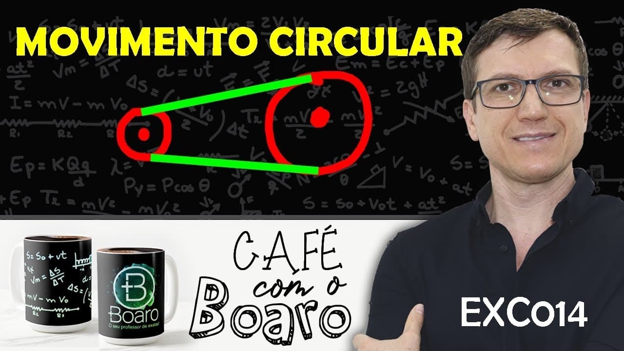 Thumbnail: MOVIMENTO CIRCULAR - Cinemática - EXERCÍCIOS para REVISÃO de FÍSICA - EXC023