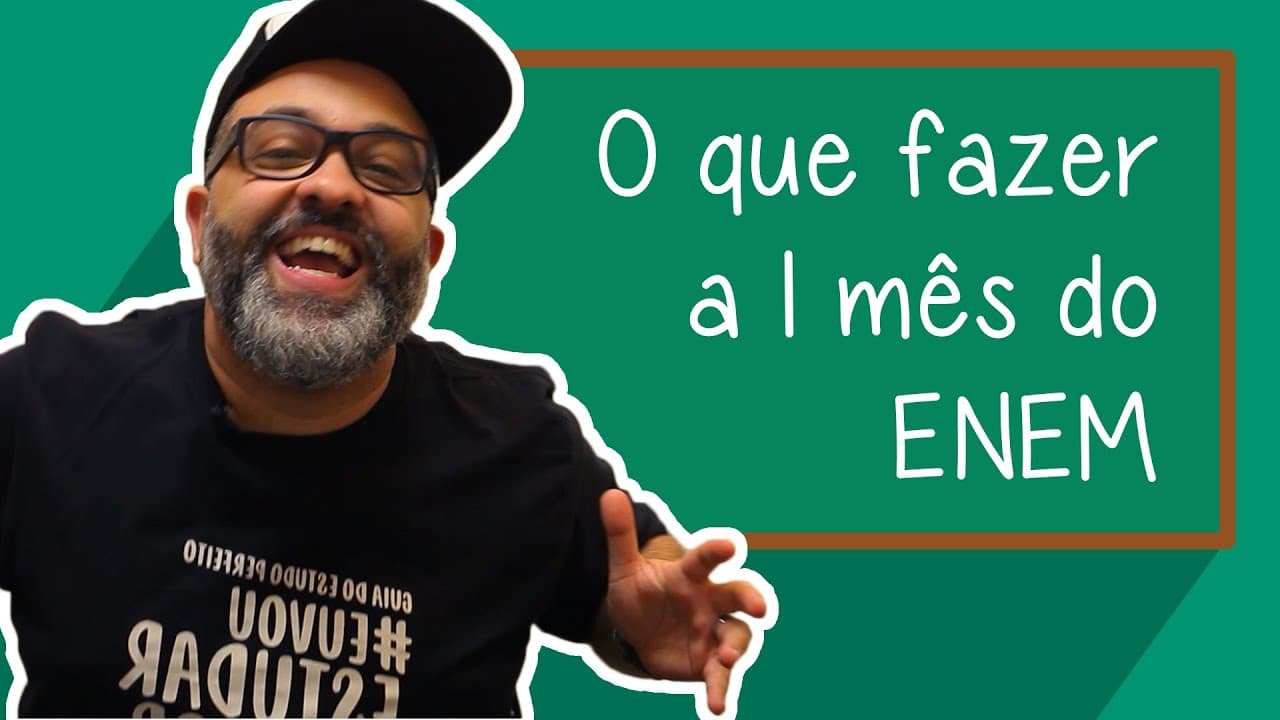 Thumbnail: O Que Fazer a 1 Mês do ENEM? - Como estudar para o Enem? | Descomplica