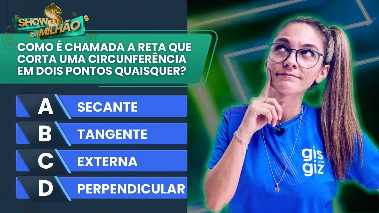 Thumbnail: SHOW DO MILHÃO - VOCÊ ACERTARIA ESSA QUESTÃO?