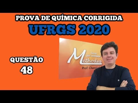 Thumbnail da aula: Questão 48 prova de química UFRGS 2020 - A combustão incompleta de substâncias contendo carbono