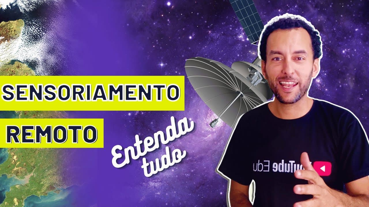 Thumbnail: Geografia: Tudo sobre SENSORIAMENTO REMOTO | JeanGrafia