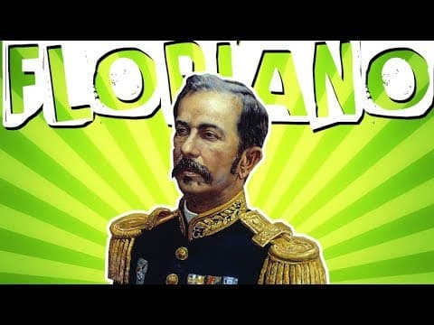 Thumbnail da aula: A REPÚBLICA DA ESPADA: FLORIANO PEIXOTO, O MARECHAL DE FERRO