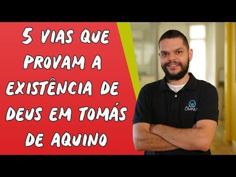 Thumbnail da aula: Cinco Vias que Provam a Existência de Deus em Tomás de Aquino - Brasil Escola