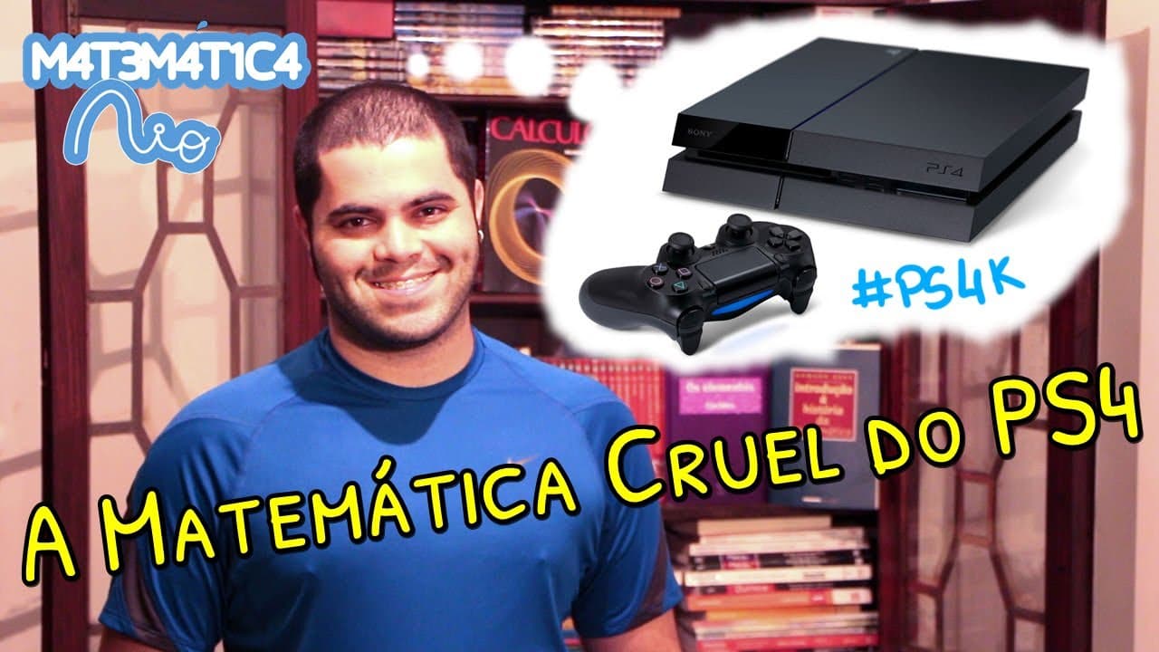 Thumbnail: A Matemática Cruel do PS4 | Matemática Rio