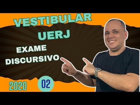 Thumbnail da aula: UERJ discursiva 2020 questão 2 As informações da tabela abaixo apresentam a quantidade de material q