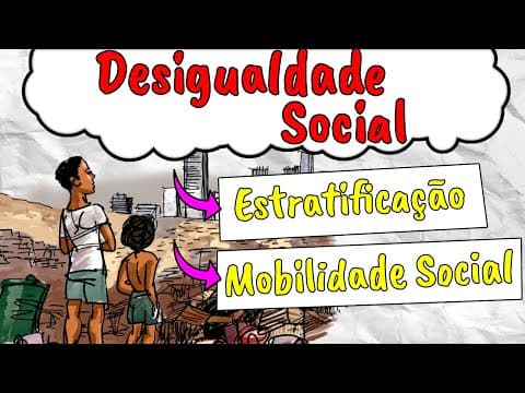 Thumbnail da aula: DESIGUALDADE SOCIAL - Estratificação e Mobilidade Social